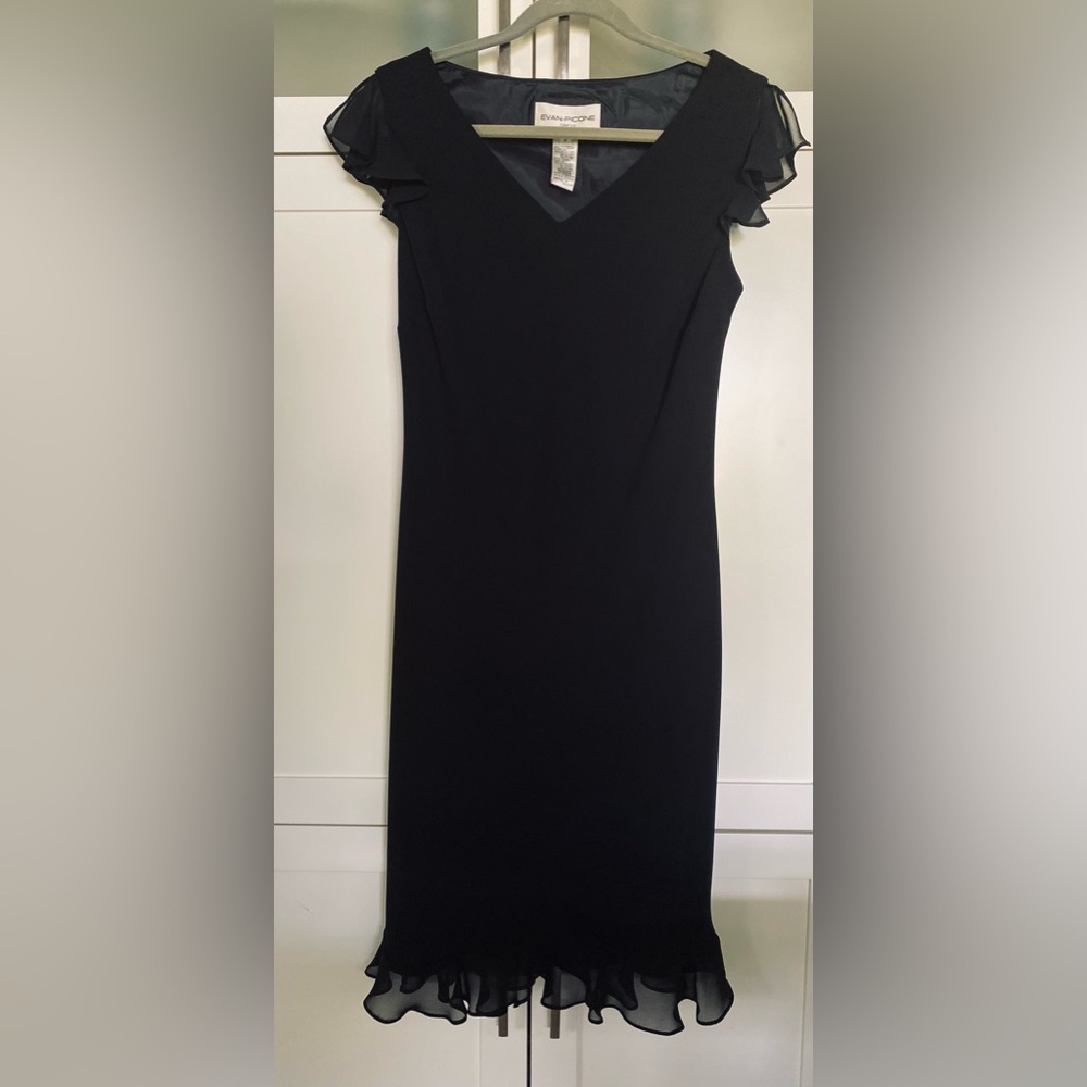 Evan Picone Classic Little Black Dress